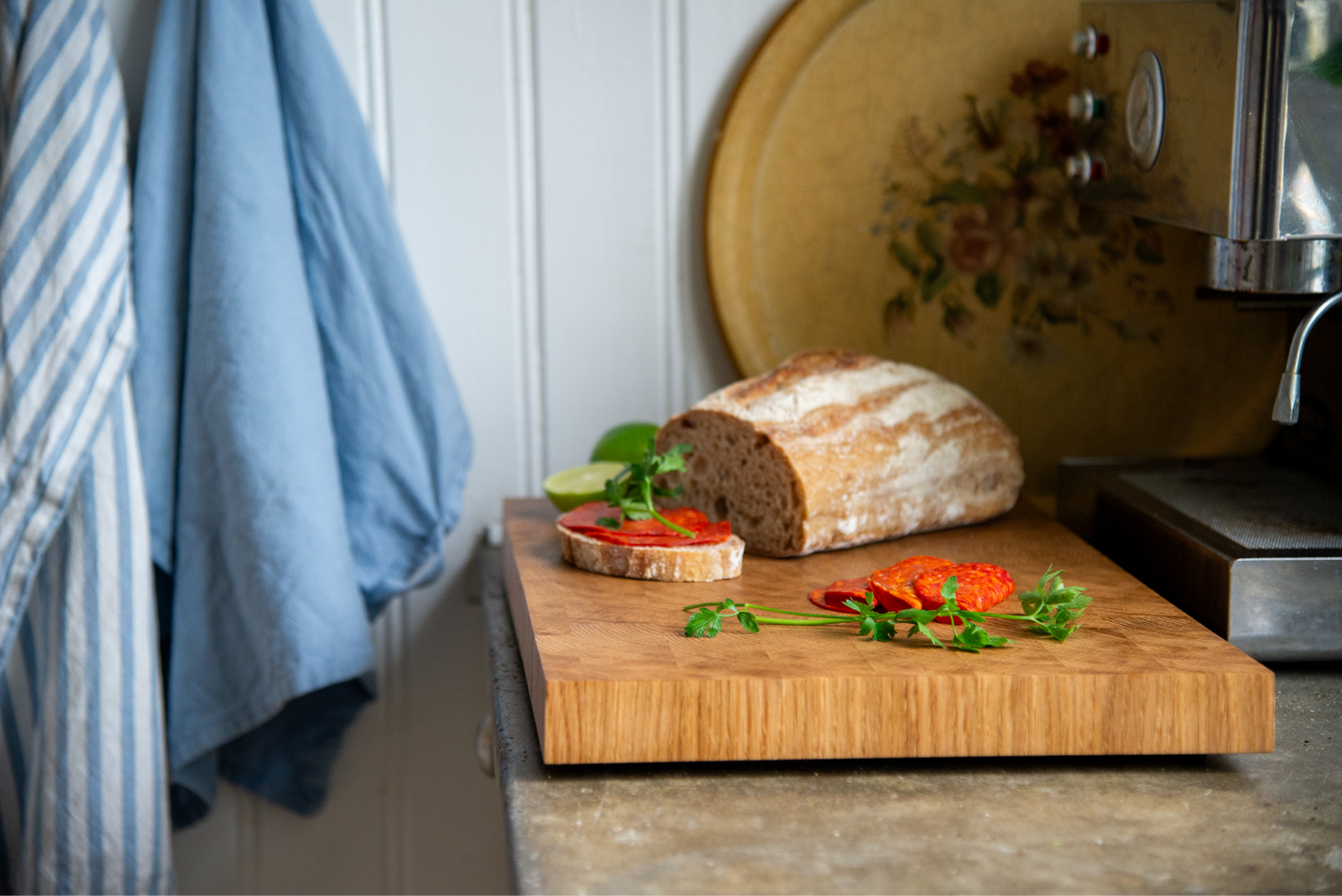 Sif – End Grain Cutting Board in Oak